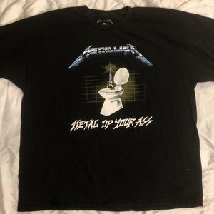 Metallica Heavy metal band shirt